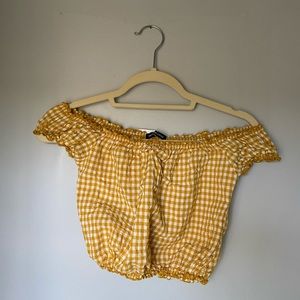 Cropped Top - Yellow! (Never Worn!)